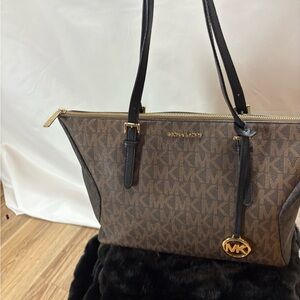 Michael Kors Brown Tote Bag